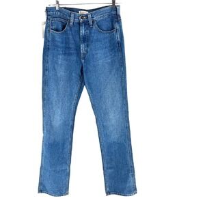 Blue Ranchwear Bronc Rider Straight Jeans Men 34X36 Light Wash Western Rodeo NEW
